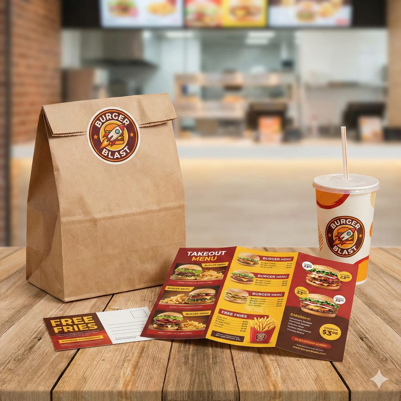 Hot & Fresh: Print Marketing for Fast Food Success